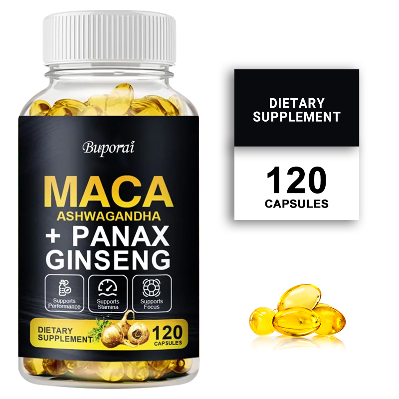 Ginger Tea - Suplemento de extracto de maca, Panax