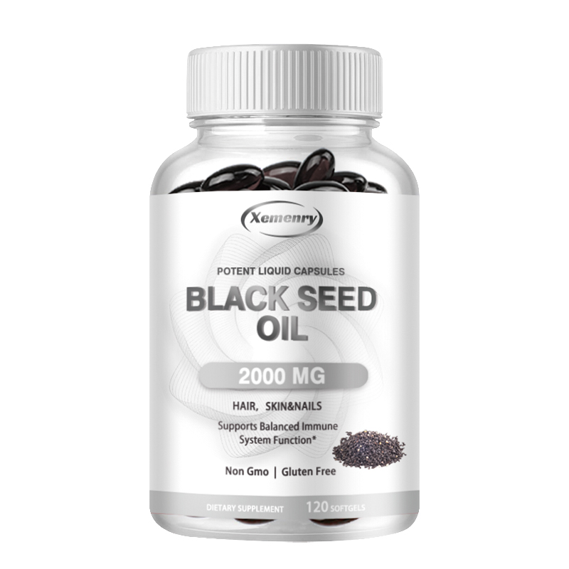 Herbal Supplement - Cápsulas de aceite de semilla negra