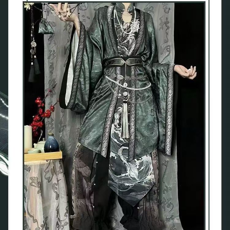 Conjunto de estilo Hanfu chino - Echinacea reseña y precio
