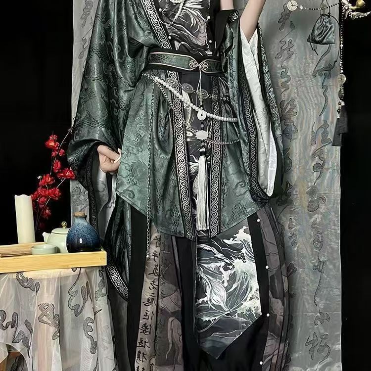 Conjunto de estilo Hanfu chino - Echinacea reseña y precio